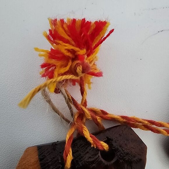 Hand Carved Wooden Vintage Noisemakers Percussion Set Of Castanets Wood Clapper - Picture 9 of 9